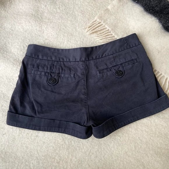 Vintage Navy Nautical Shorts - Picture 2 of 3